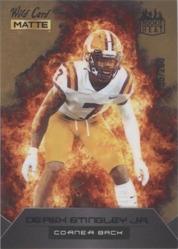 2022 Wild Card MATTE Derek Stingley Jr. #RH-8