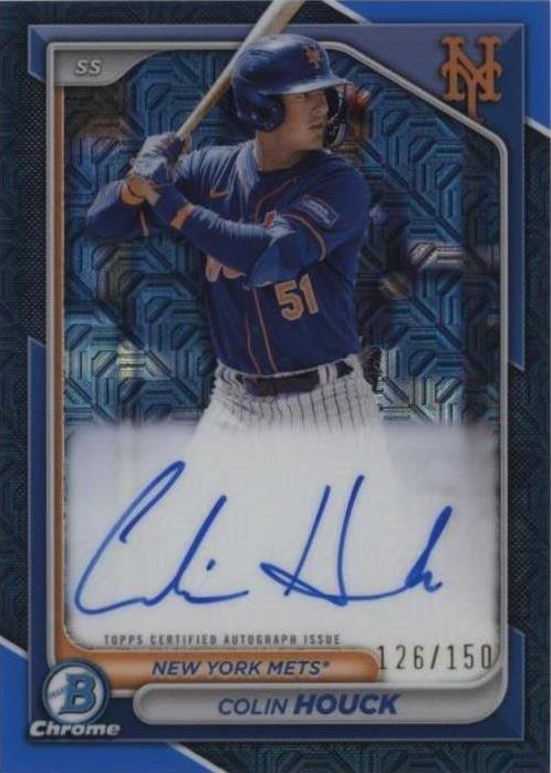 2024 Bowman Chrome - Colin Houck #BMA-CH