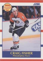 1990-91 Score - Craig Fisher #412