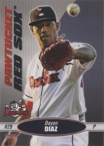 2015 Choice Pawtucket Red Sox - Dayan Diaz #20