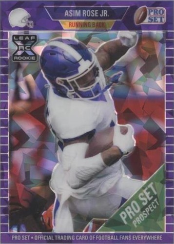 2021 Leaf Pro Set Metal Asim Rose Jr. #06