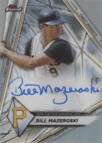 2022 Topps Finest - Bill Mazeroski #FMA-BM