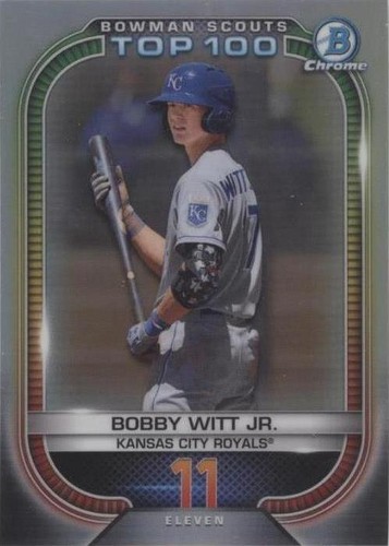 2021 Bowman - Bobby Witt Jr. #BTP-11
