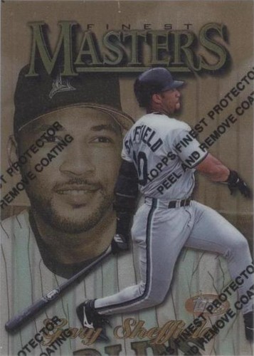 1997 Topps Finest - Gary Sheffield #326