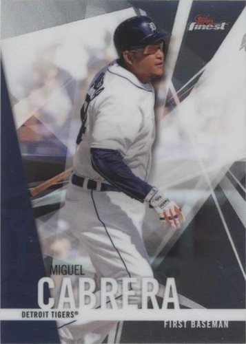 2017 Topps Finest - Miguel Cabrera #61