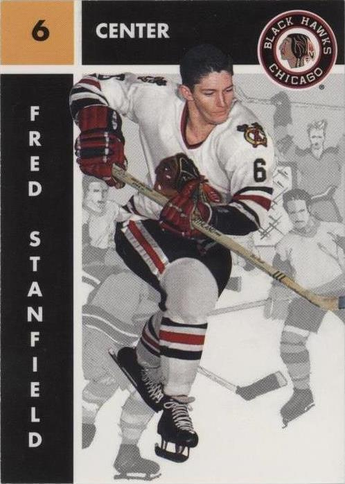 1995-96 Parkhurst 1966-67 Design - Fred Stanfield #25