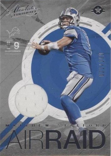 2016 Panini Absolute Matthew Stafford #9