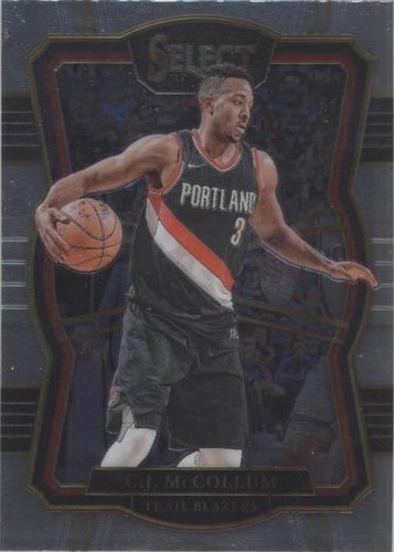 2017-18 Panini Select - C.J. McCollum #191