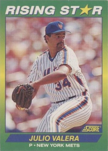1992 Score 100 Hottest Rookies - Julio Valera #17