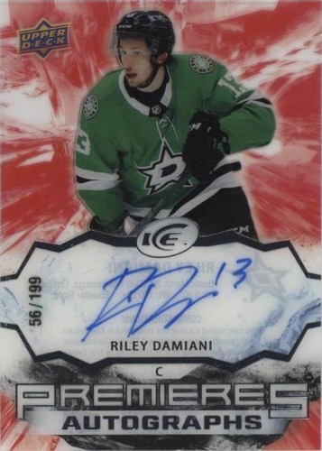 2021-22 Upper Deck Ice - Riley Damiani #IPA-RD