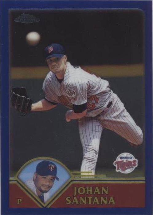 Topps Chrome 2003 - Johan Santana #233