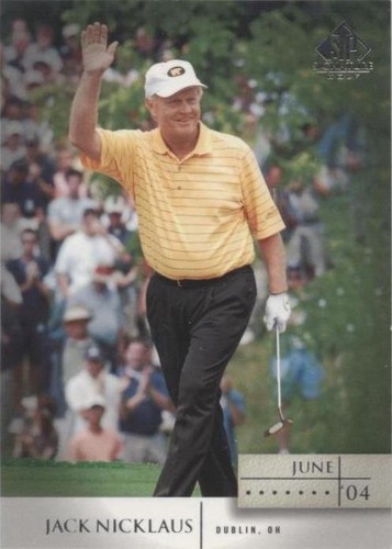2004 SP Signature - Jack Nicklaus #2