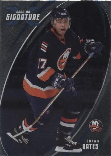 2002-03 In the Game Be A Player Signature Series - Shawn Bates #087