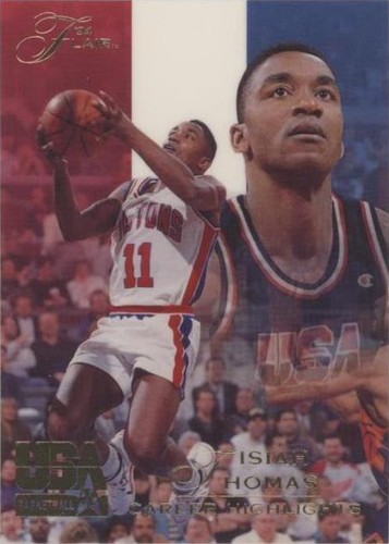 1994 Flair USA Basketball - Isiah Thomas #98