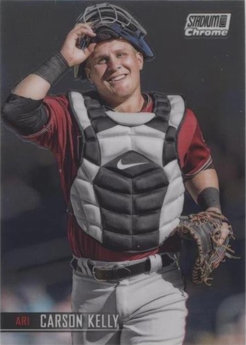 2021 Topps Stadium Club Chrome - Carson Kelly #375