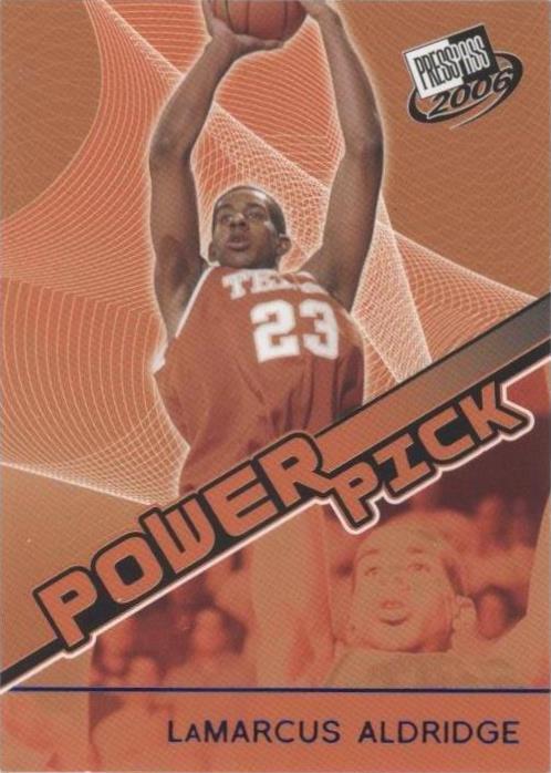 2006 Press Pass - LaMarcus Aldridge #B34