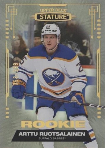 2021-22 Upper Deck Stature - Arttu Ruotsalainen #141