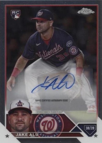 2023 Topps Chrome Update Series - Jake Alu #AC-JAL