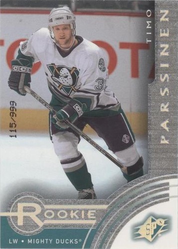 2001-02 SPx - Timo Parssinen #91