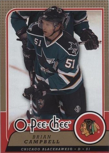 2008-09 O-Pee-Chee - Brian Campbell #415