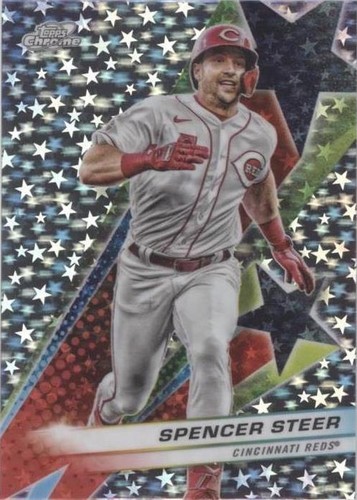 2024 Topps Cosmic Chrome - Spencer Steer #SF-88