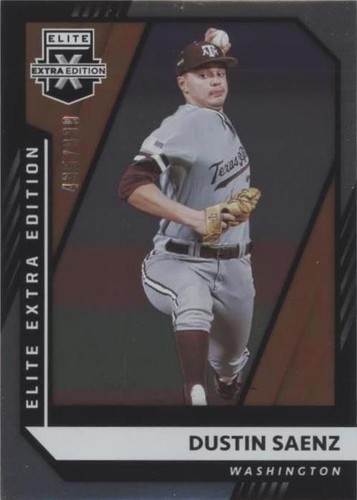 2021 Panini Elite Extra Edition - Dustin Saenz #112