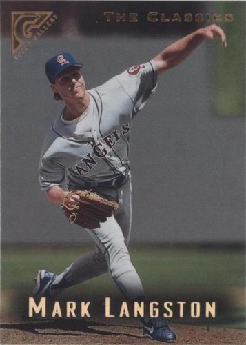 1996 Topps Gallery - Mark Langston #4