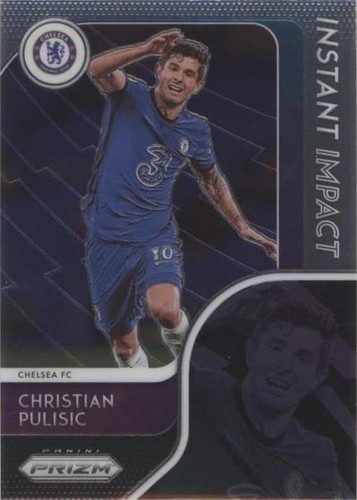 2023 Panini National VIP Christian Pulisic Blue Cracked Ice