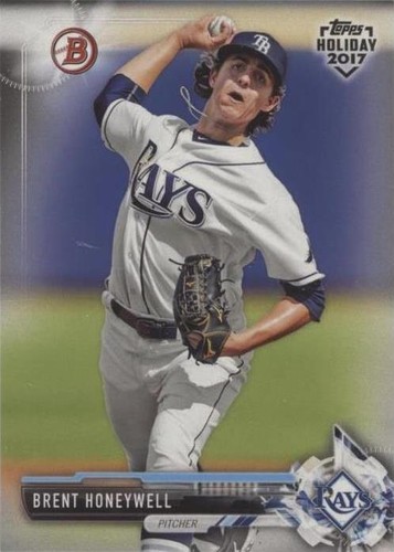 2017 Topps Holiday Bowman - Brent Honeywell #TH-BH