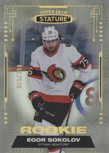 2021-22 Upper Deck Stature - Egor Sokolov #128