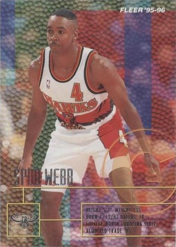 1995-96 Fleer - Spud Webb #206