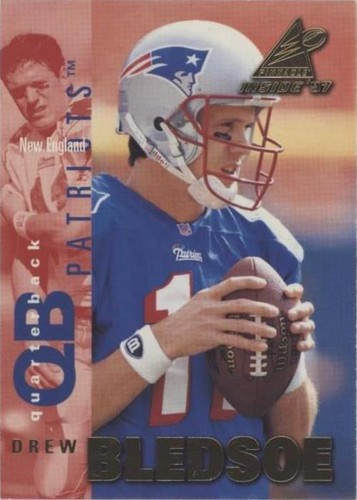 1997 Pinnacle Inside Drew Bledsoe #4
