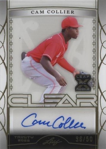 2022 Leaf Trinity - Cam Collier #CA-DB2