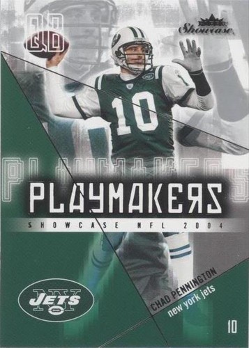 2004 Fleer Showcase Chad Pennington #PM-15