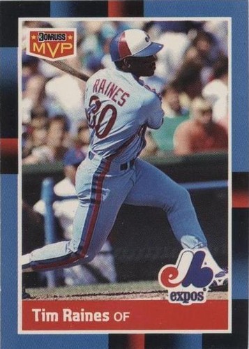 1988 Leaf Canadian - Tim Raines #211