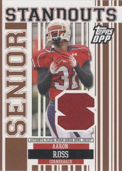 2007 Topps Draft Picks and Prospects (DPP) Aaron Ross #SS-AR