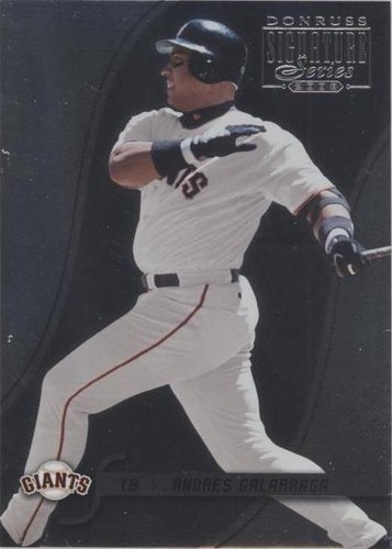 2003 Donruss Signature Series - Andres Galarraga #81