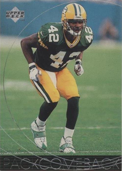 1998 Upper Deck Green Bay Packers II Darren Sharper #86