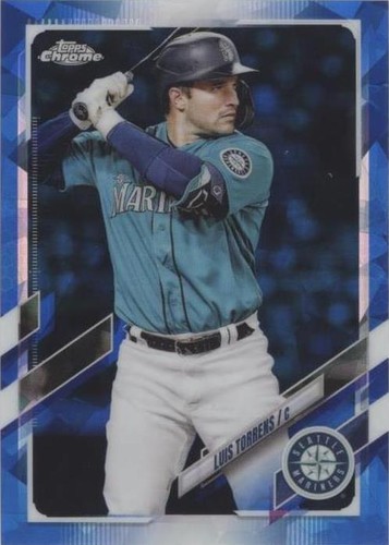 2021 Topps Chrome Update Series Sapphire Edition - Luis Torrens #US147