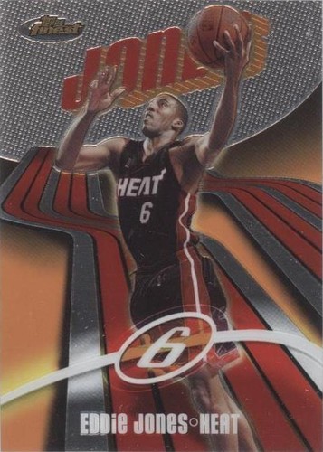 2003-04 Topps Finest - Eddie Jones #72