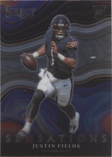2021 Panini Select Justin Fields #SEN-14