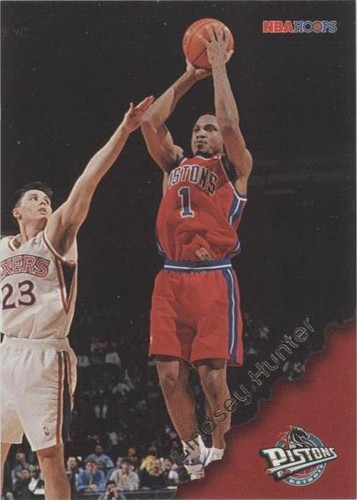 1996-97 NBA Hoops - Lindsey Hunter #48