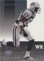 2002 Upper Deck Ovation Santana Moss #61