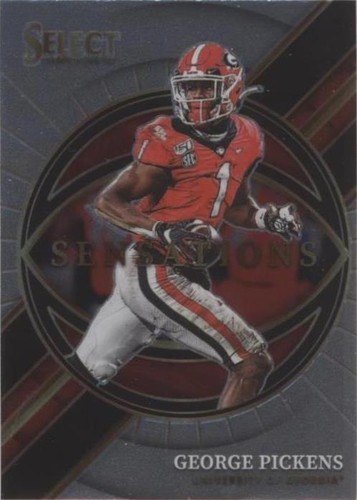 2022 Panini Select Draft Picks George Pickens #SEGP