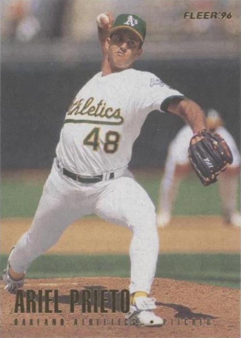 Fleer 1996 - Ariel Prieto #216