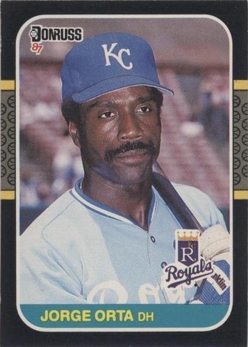 1987 Donruss - Jorge Orta #348