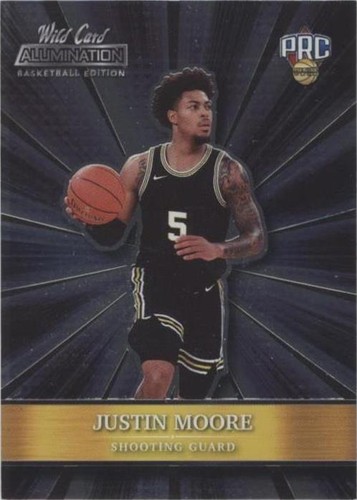 2021-22 Wild Card Alumination - Justin Moore #ABC-47