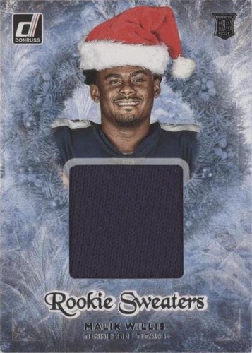 2022 Panini Donruss Malik Willis #RHS-3