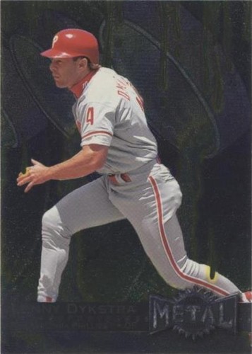 1996 Fleer Metal Universe - Lenny Dykstra #209