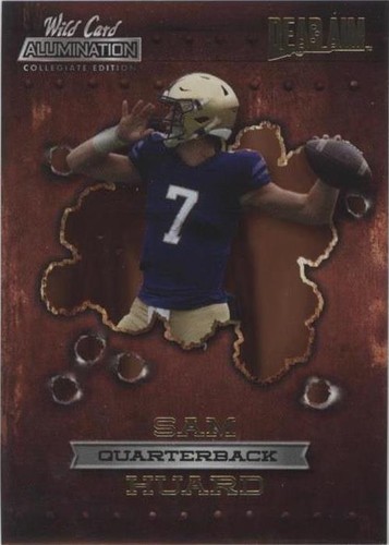 2021 Wild Card Alumination NIL Collegiate Edition Sam Huard #ANDA-21